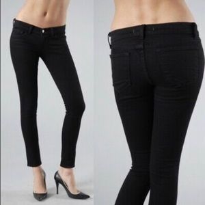 J Brand The Jett Black Pant Sz 27